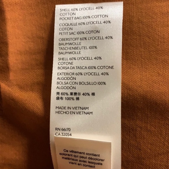 Anthropologie Briony Mini Skirt Dark Orange Size 8 - Picture 10 of 11